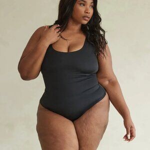 Pinsy Scoop Tank Hourglass Shapewear Cheeky Bodysuit NWT